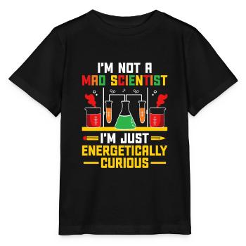 Naturwissenschaftliches Lehramt Lehramt Biologie Chemie P - Stanley/Stella Kinder T-Shirt MINI CREATOR  - Schwarz - Vorne - Mikhail (115cm)