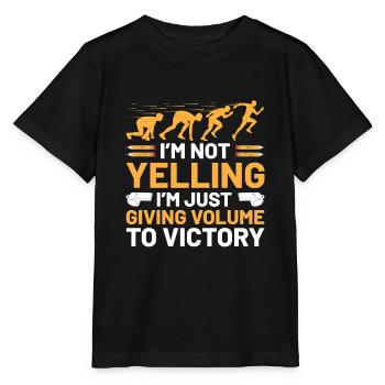 Professeur d’éducation physique Professeurs d’éducation physique École Spor - T-shirt bio MINI CREATOR Stanley/Stella Enfant - noir - Devant - Mikhail (115cm)