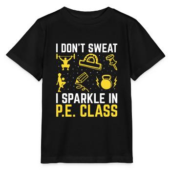 Professeur d’éducation physique Professeurs d’éducation physique École Spor - T-shirt bio MINI CREATOR Stanley/Stella Enfant - noir - Devant - Mikhail (115cm)