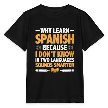 Foreign Language Teacher School Languages Teachers - Stanley/Stella MINI CREATOR Kids’ T-Shirt - black - Front - Mikhail (115cm)