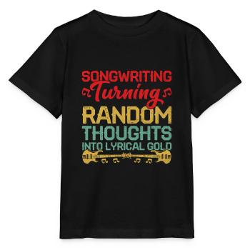 Musician Songwriter Singer Musician Music Music Pr - Stanley/Stella MINI CREATOR Kids’ T-Shirt - black - Front - Mikhail (115cm)