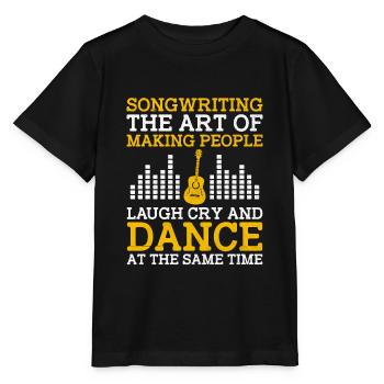 Musician Songwriter Singer Musician Music Music Pr - Stanley/Stella MINI CREATOR Kids’ T-Shirt - black - Front - Mikhail (115cm)