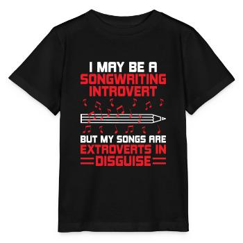 Musiker Songwriter Sänger Musiker Musik Musik Pr - Stanley/Stella Kinder T-Shirt MINI CREATOR  - Schwarz - Vorne - Mikhail (115cm)