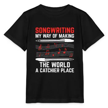 Musician Songwriter Singer Musician Music Music Pr - Stanley/Stella MINI CREATOR Kids’ T-Shirt - black - Front - Mikhail (115cm)
