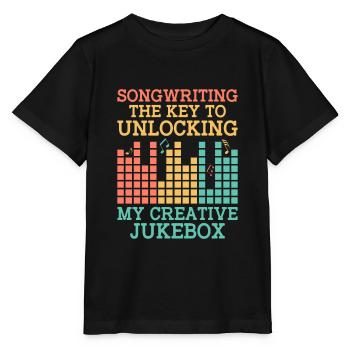 Musician Songwriter Singer Musician Music Music Pr - Stanley/Stella MINI CREATOR Kids’ T-Shirt - black - Front - Mikhail (115cm)