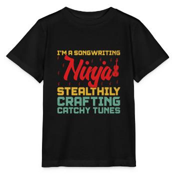 Musician Songwriter Singer Musician Music Music Pr - Stanley/Stella MINI CREATOR Kids’ T-Shirt - black - Front - Mikhail (115cm)