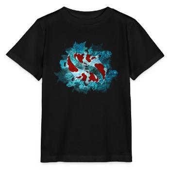 Koi - Stanley/Stella Kinder T-Shirt MINI CREATOR  - Schwarz - Vorne - Mikhail (115cm)