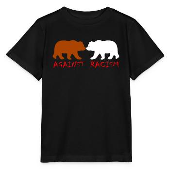 contre le racisme - T-shirt bio MINI CREATOR Stanley/Stella Enfant - noir - Devant - Mikhail (115cm)