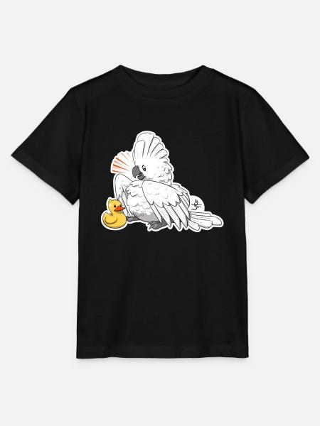 Regenschirm Kakadu - Stanley/Stella Kinder T-Shirt MINI CREATOR - Schwarz