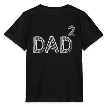 Vater 2 - Zukünftiger Vater - Stanley/Stella Kinder T-Shirt MINI CREATOR  - Schwarz - Vorne - Mikhail (115cm)