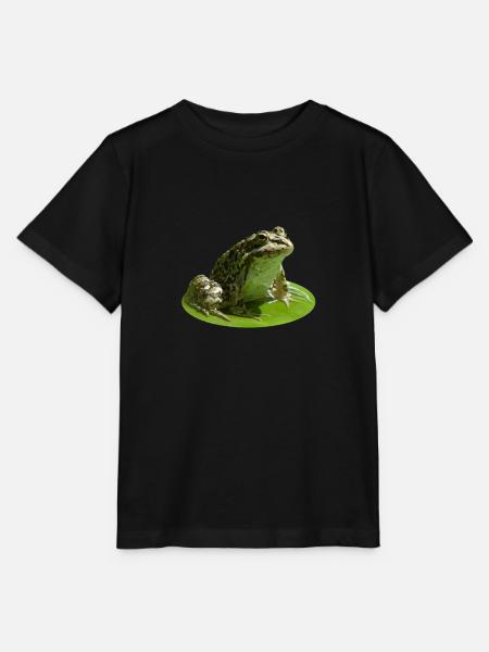 Frosk - Stanley/Stella T-shirt MINI CREATOR til børn - sort