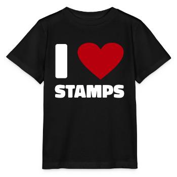 Philatélie Timbres Timbres Timbres Chemise Cadeaux - T-shirt bio MINI CREATOR Stanley/Stella Enfant - noir - Devant - Mikhail (115cm)