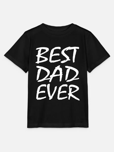 Bester vater - Stanley/Stella Kinder T-Shirt MINI CREATOR  - Schwarz