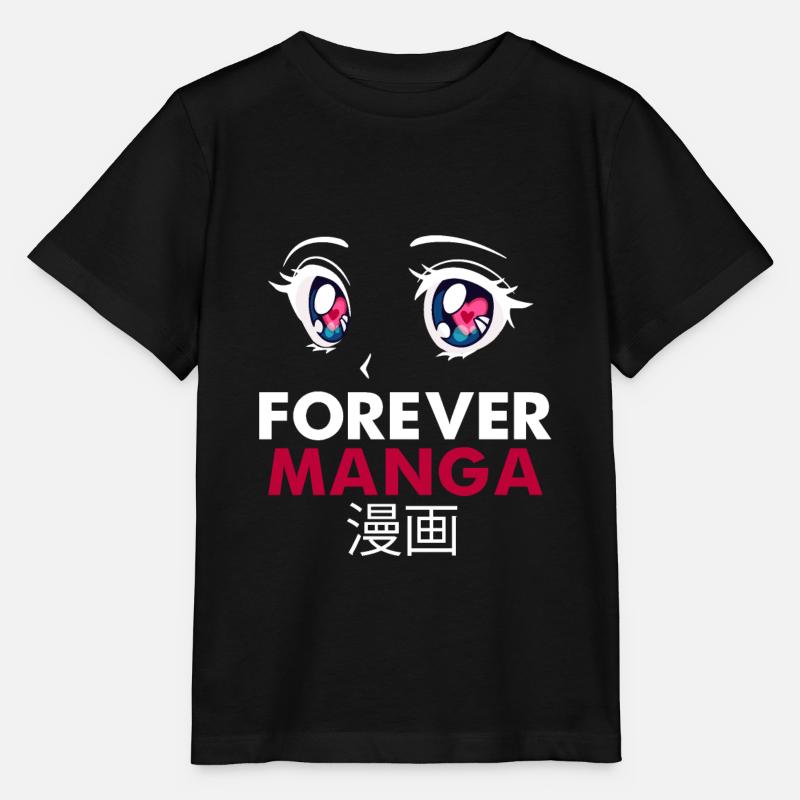 Forever Manga - T-shirt bio MINI CREATOR Stanley/Stella Enfant - noir