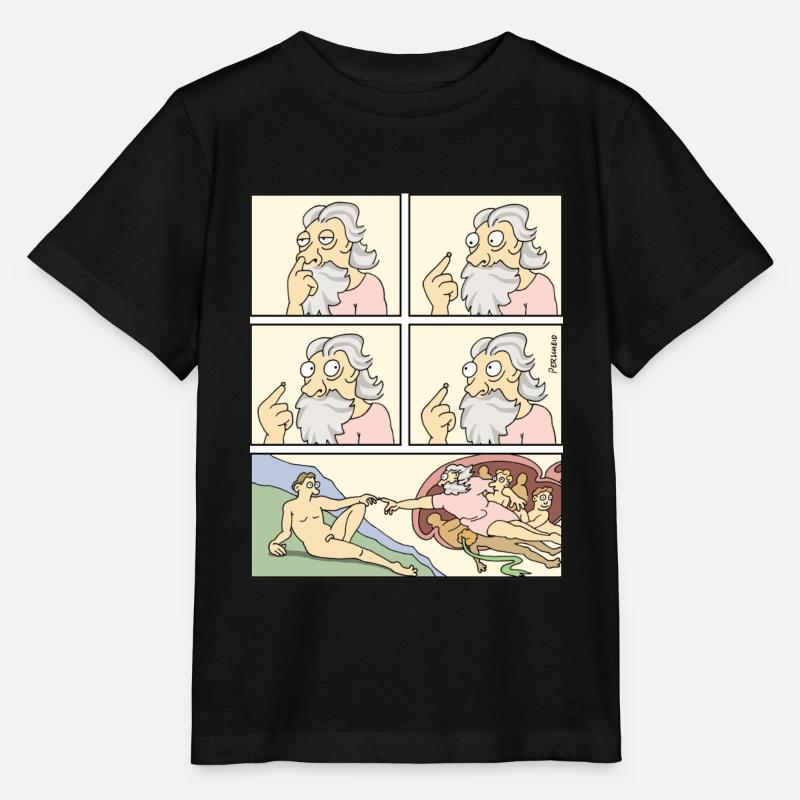 4218 StattEva - T-shirt bio MINI CREATOR Stanley/Stella Enfant - noir