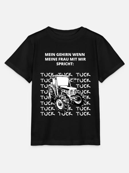 Steyr Traktor Steyr Austria /Landwirt / Dorfkind - Stanley/Stella Kinder T-Shirt MINI CREATOR - Schwarz