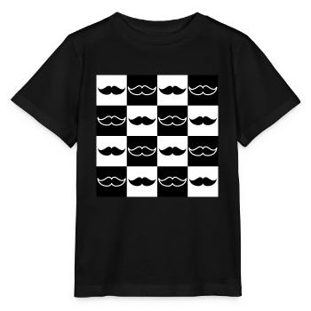 Schachbrett für Väter für den besten Vater - Stanley/Stella Kinder T-Shirt MINI CREATOR  - Schwarz - Vorne - Mikhail (115cm)