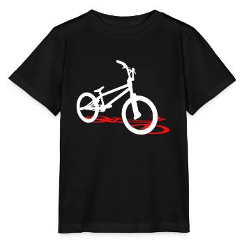 bmx bicycle - Stanley/Stella MINI CREATOR Kids’ T-Shirt - black - Front - Mikhail (115cm)