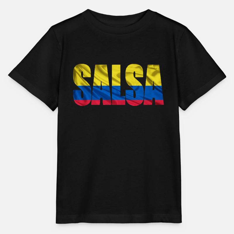 # Salsa Colombia - T-shirt bio MINI CREATOR Stanley/Stella Enfant - noir