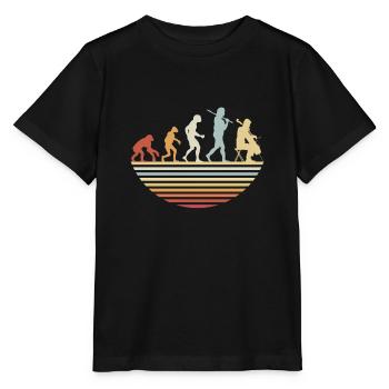 Cello Evolution - Stanley/Stella Kinder T-Shirt MINI CREATOR  - Schwarz - Vorne - Mikhail (115cm)