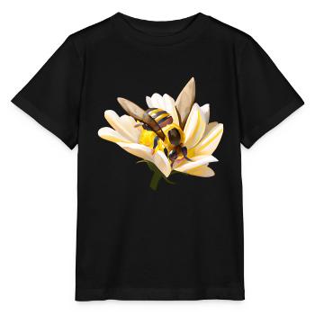 Fleißige Biene - Stanley/Stella Kinder T-Shirt MINI CREATOR  - Schwarz - Vorne - Mikhail (115cm)