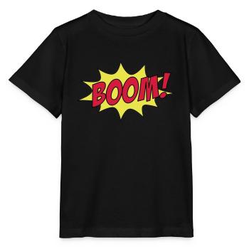 BOOM! - Stanley/Stella Kinder T-Shirt MINI CREATOR  - Schwarz - Vorne - Mikhail (115cm)