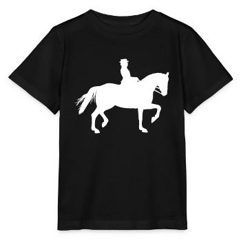 Equitation Riding Equestrian Equestrian Equestrian sport - Stanley/Stella MINI CREATOR Kids’ T-Shirt - black - Front - Mikhail (115cm)