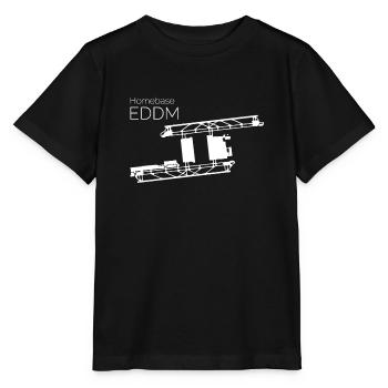 Flughafen München - Stanley/Stella Kinder T-Shirt MINI CREATOR  - Schwarz - Vorne - Mikhail (115cm)
