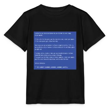 Dies ist ein perfektes Geschenk für Computerbenutzer - Stanley/Stella Kinder T-Shirt MINI CREATOR  - Schwarz - Vorne - Mikhail (115cm)