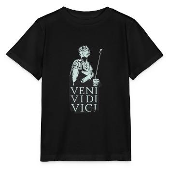 Veni Vidi Vici - T-shirt bio MINI CREATOR Stanley/Stella Enfant - noir - Devant - Mikhail (115cm)
