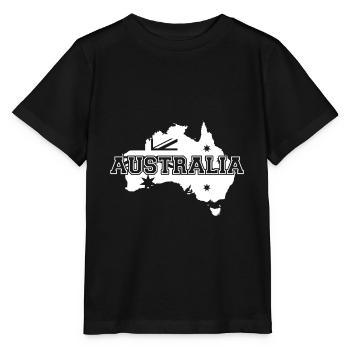 australia - Australia - Stanley/Stella MINI CREATOR Kids’ T-Shirt - black - Front - Mikhail (115cm)