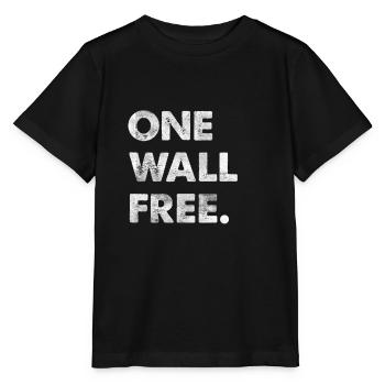One Wall Free Engleutsch Impeccable Denglisch - T-shirt bio MINI CREATOR Stanley/Stella Enfant - noir - Devant - Mikhail (115cm)