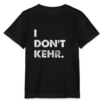 Je me fous du denglisch - T-shirt bio MINI CREATOR Stanley/Stella Enfant - noir - Devant - Mikhail (115cm)