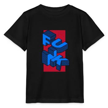 Musique funk funk - T-shirt bio MINI CREATOR Stanley/Stella Enfant - noir - Devant - Mikhail (115cm)