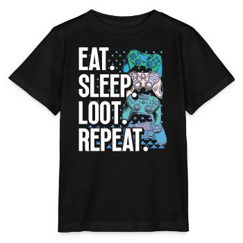 Gaming Stuff Video Game Gamer Gaming Video Games - Stanley/Stella MINI CREATOR Kids’ T-Shirt - black - Front - Mikhail (115cm)