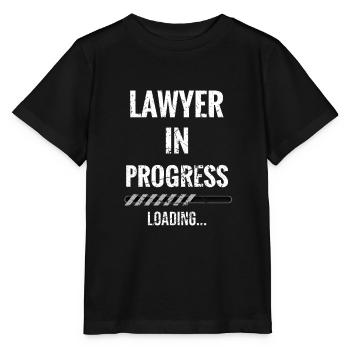 Attorney Law Student Future attorney - Stanley/Stella MINI CREATOR Kids’ T-Shirt - black - Front - Mikhail (115cm)