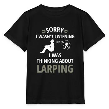 Live role-playing game Larping | Live-action role-playing game - Stanley/Stella MINI CREATOR Kids’ T-Shirt - black - Front - Mikhail (115cm)