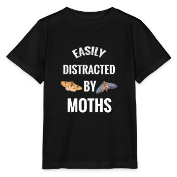 Distrait par les amoureux des mites, les amoureux des insectes - T-shirt bio MINI CREATOR Stanley/Stella Enfant - noir - Devant - Mikhail (115cm)