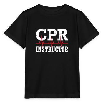 Réanimation cardiaque et pulmonaire - T-shirt bio MINI CREATOR Stanley/Stella Enfant - noir - Devant - Mikhail (115cm)