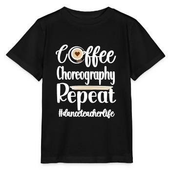 Professeur de danse Reconnaissance Professeur de danse Cours de danse - T-shirt bio MINI CREATOR Stanley/Stella Enfant - noir - Devant - Mikhail (115cm)