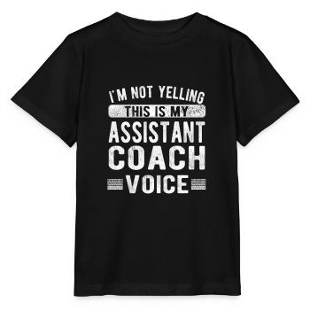 Assistant Coach Lustig Assistant Coach Assistant Coach - Stanley/Stella MINI CREATOR Kids’ T-Shirt - black - Front - Mikhail (115cm)