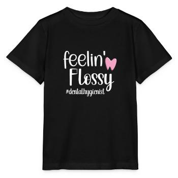 Dentalhygieniker Zahnhygienikerin Mundhygiene - Stanley/Stella Kinder T-Shirt MINI CREATOR  - Schwarz - Vorne - Mikhail (115cm)