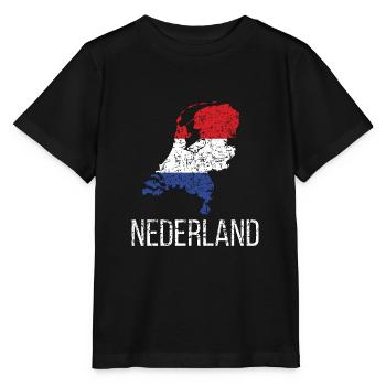 Dutch Netherlands Dutch roots - Stanley/Stella MINI CREATOR Kids’ T-Shirt - black - Front - Mikhail (115cm)