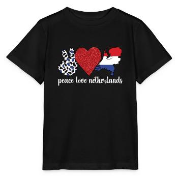 Dutch Netherlands Dutch roots - Stanley/Stella MINI CREATOR Kids’ T-Shirt - black - Front - Mikhail (115cm)