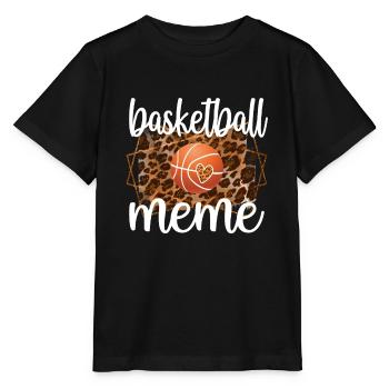 Meme Oma Von Basketballspieler Basketball Meme - Stanley/Stella Kinder T-Shirt MINI CREATOR  - Schwarz - Vorne - Mikhail (115cm)