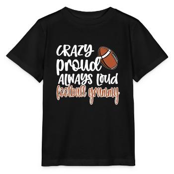 Football Grammy Grandma Of Football Player Grammy - Stanley/Stella Kinder T-Shirt MINI CREATOR  - Schwarz - Vorne - Mikhail (115cm)