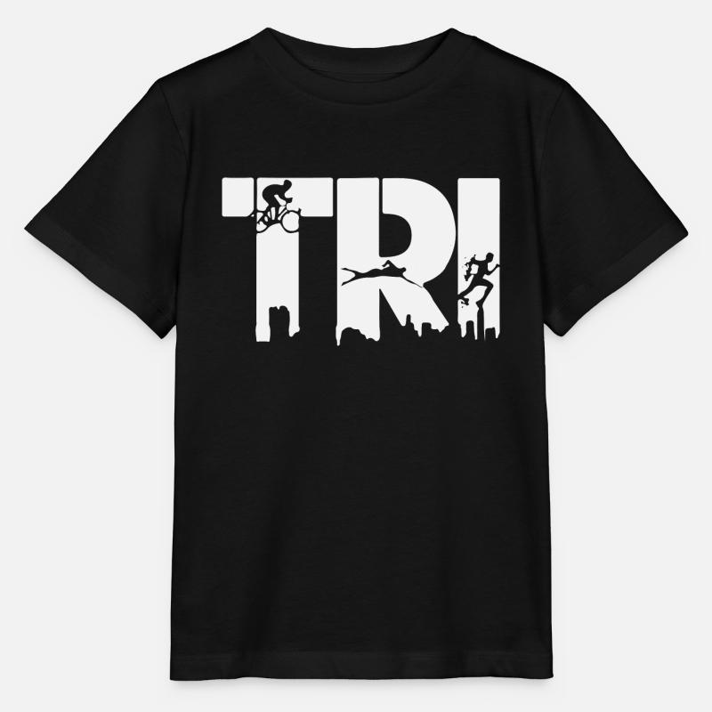 Triathlon - T-shirt bio MINI CREATOR Stanley/Stella Enfant - noir