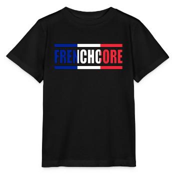 Noyau français - T-shirt bio MINI CREATOR Stanley/Stella Enfant - noir - Devant - Mikhail (115cm)