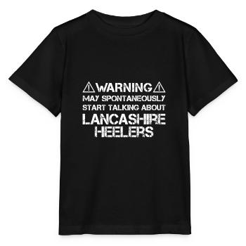 Lancashire Heeler - Stanley/Stella Kinder T-Shirt MINI CREATOR  - Schwarz - Vorne - Mikhail (115cm)