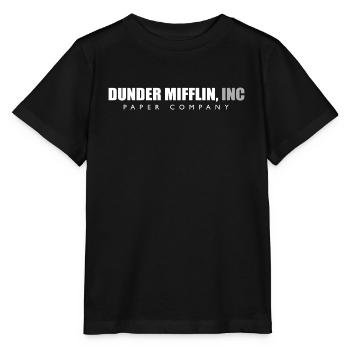 dunder mifflin Zitat Grafik Bestseller - Stanley/Stella Kinder T-Shirt MINI CREATOR  - Schwarz - Vorne - Mikhail (115cm)